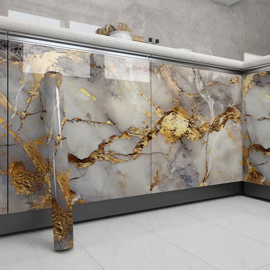 Luxury Lifestyle Wallpaper - 1 rouleau de papier peint imperméable