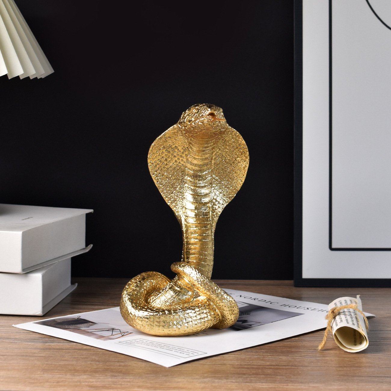 Statue d'animal de roi cobra t - Quiet Luxury Lifestyle avis et prix