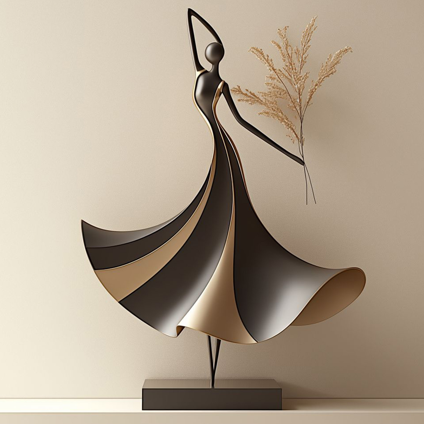 Figurine d'art abstrait de dan - Quiet Luxury Lifestyle avis et prix