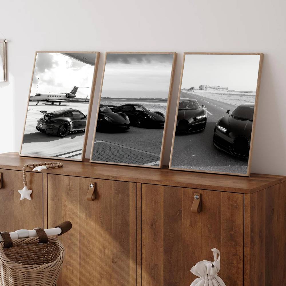 Voiture de sport noire de luxe - Luxury Lifestyle Wallpaper avis et prix